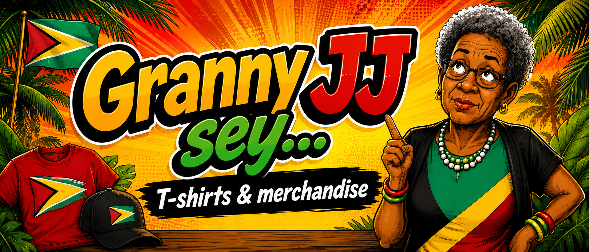 Granny JJ sey — T-shirts and merchandise