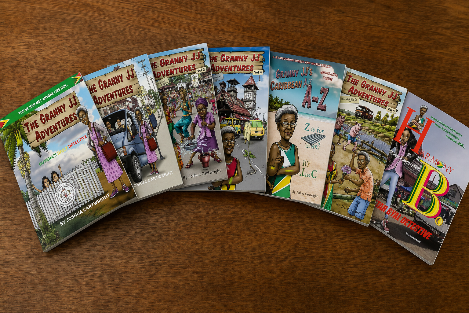 The Granny JJ Adventures books