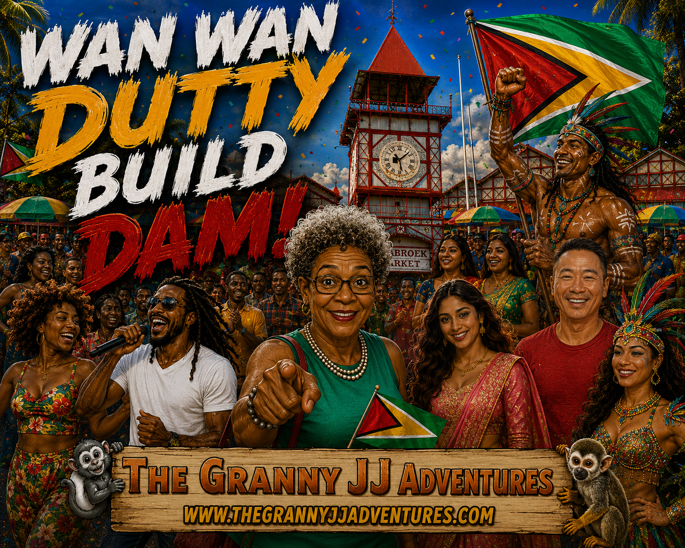 Wan Wan Dutty Build Dam artwork