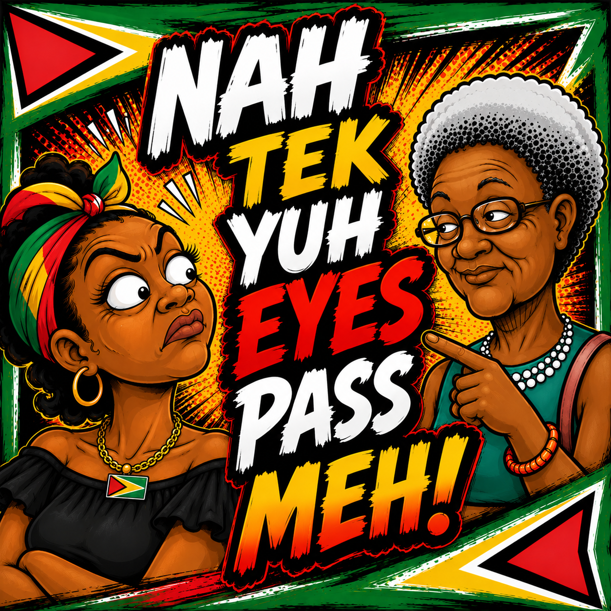 Nah Tek Yuh Eyes Pass Me artwork